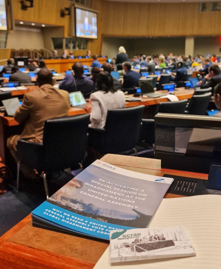 The New Agenda for Peace and a UN Special Session on Disarmament